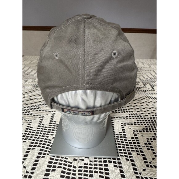 Head Vintage Cap Longaberger Baseball Hat Olive Green Adult With American Flag - Picture 4 of 8